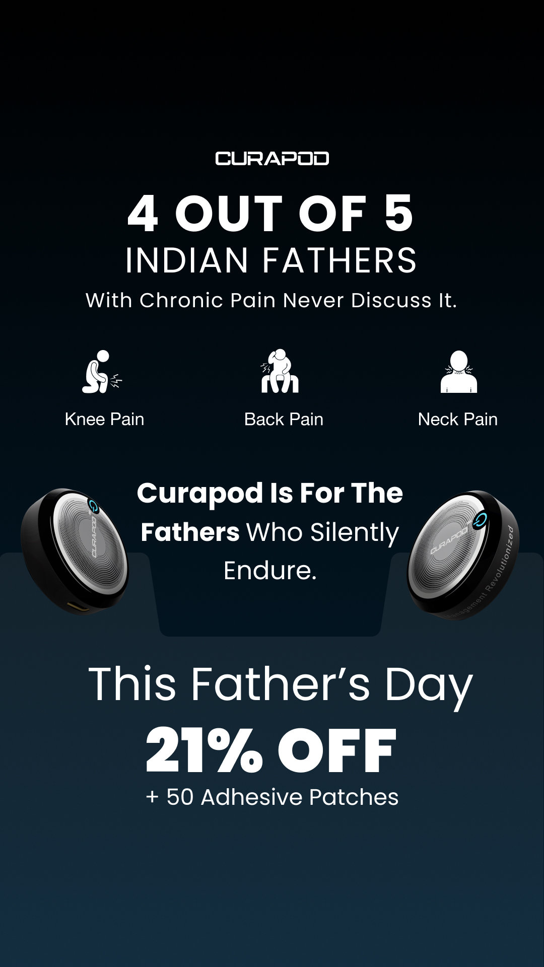 Curapod by Litemed Facebook ad