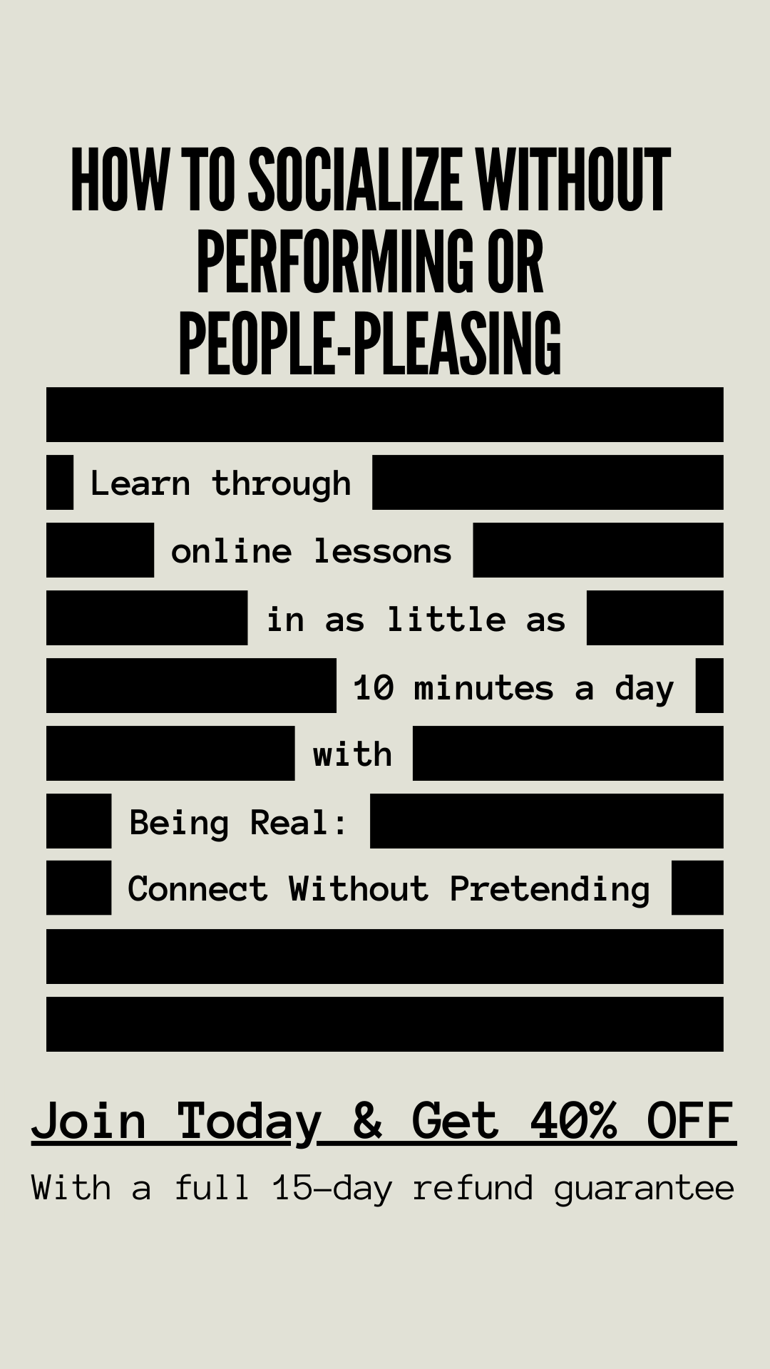SocialSelf Facebook ad from Feb 26, 2026