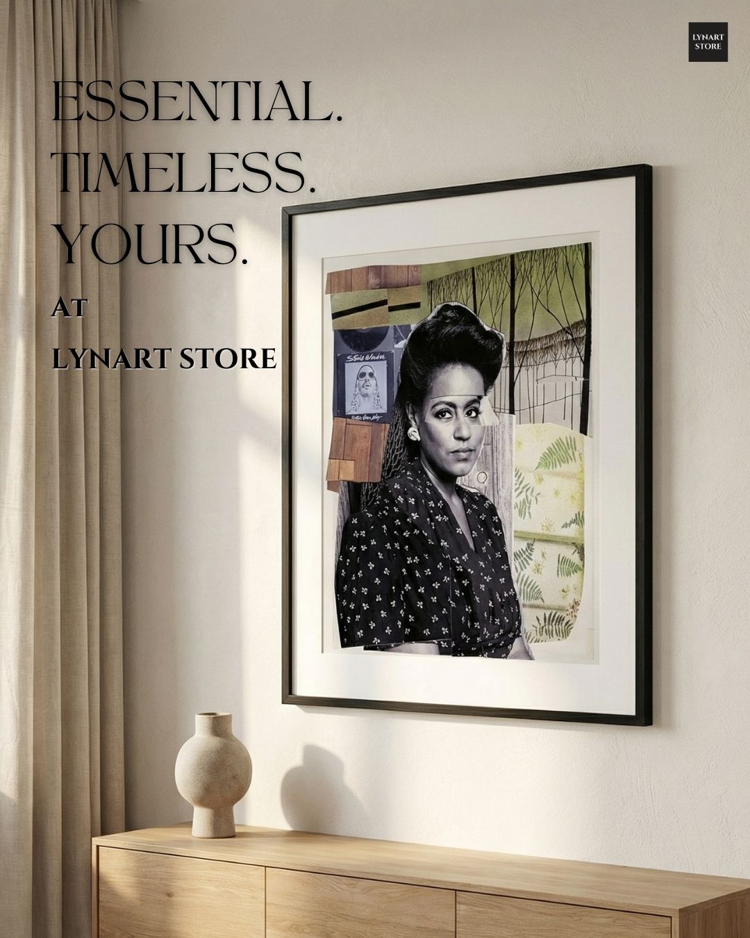 Lynart Facebook ad: LYNART Gallery is the best place to buy…