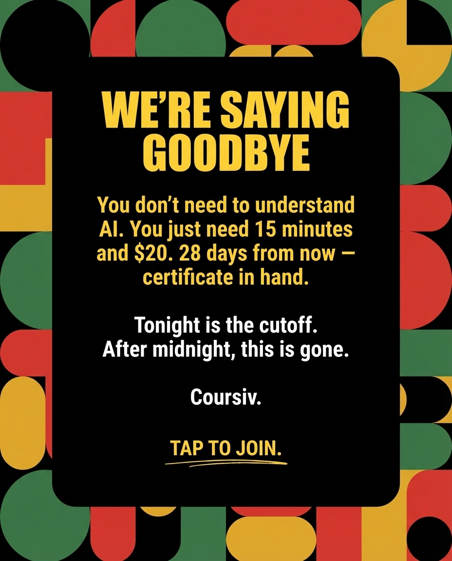 Coursiv Facebook ad