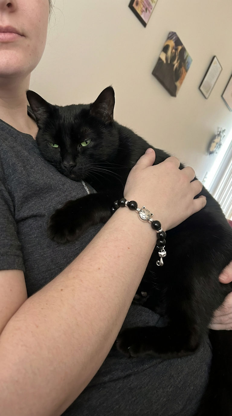 Paw Promise Facebook ad: Cat Lover Bracelets