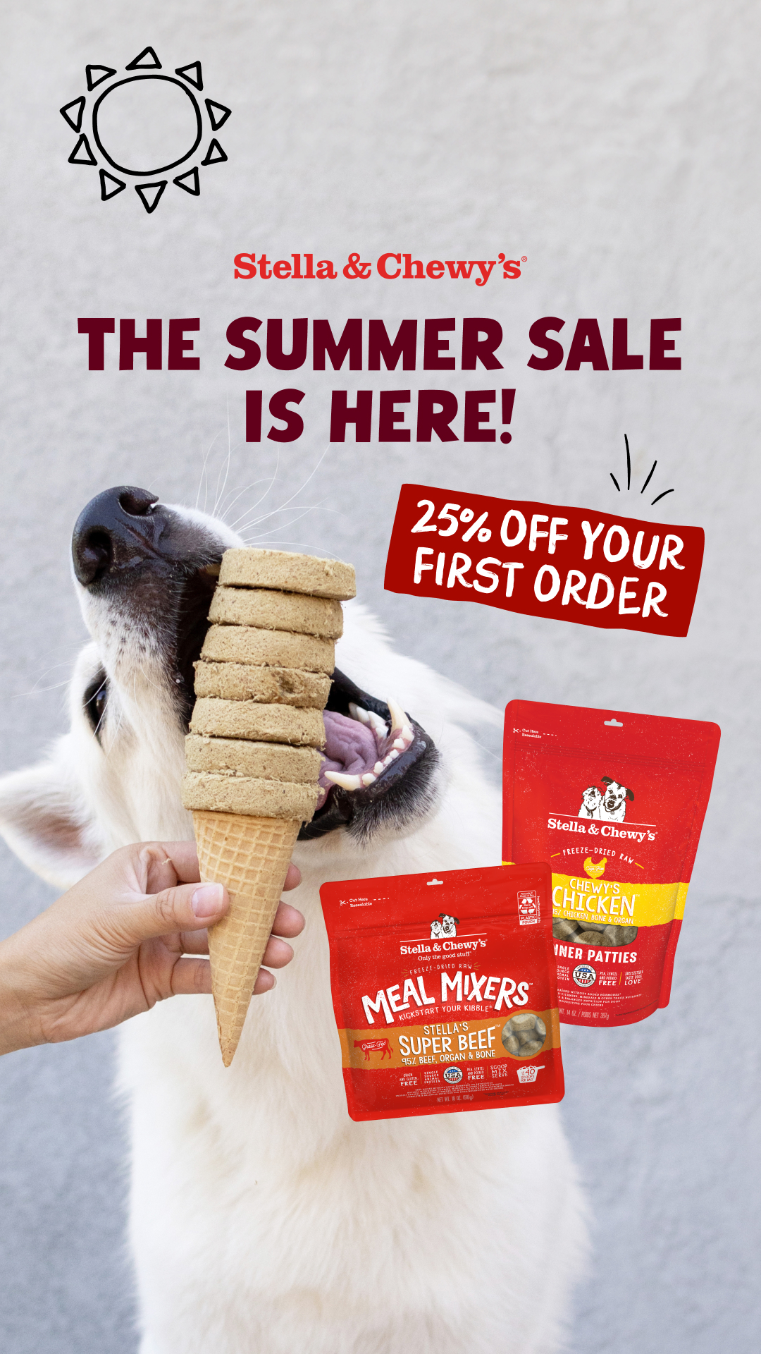 Stella & Chewy's Facebook ad