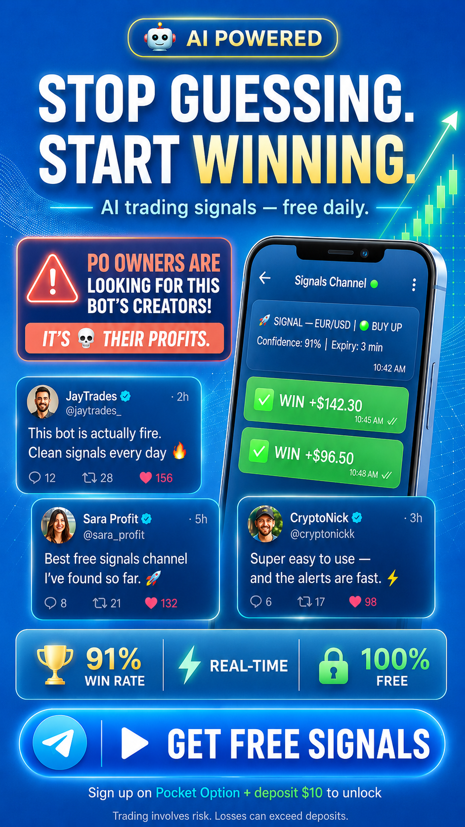 Trade Like A Chris Facebook ad