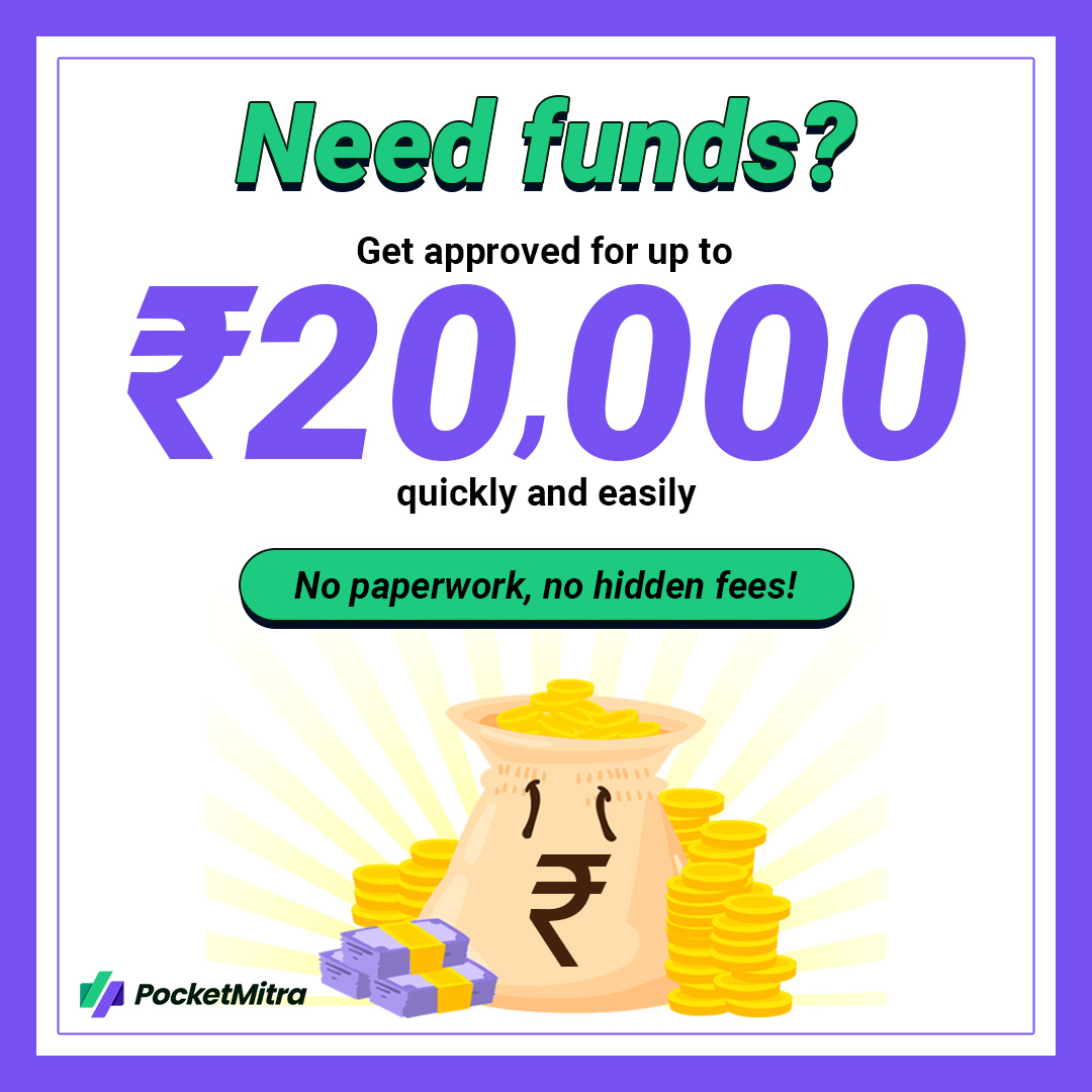PocketMitra-India Facebook ad: PocketMitra Personal Loan App