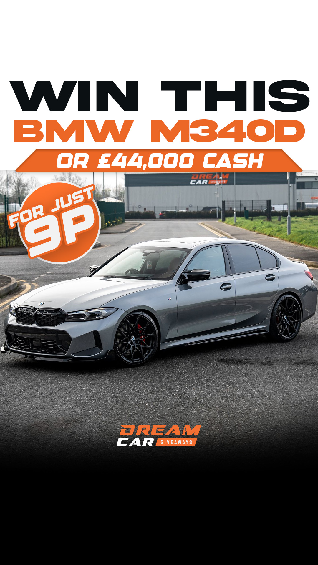 Dream Car Giveaways Facebook ad