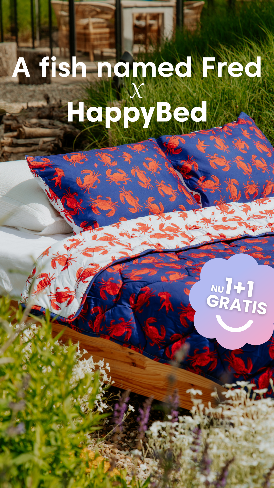 HappyBed Facebook ad