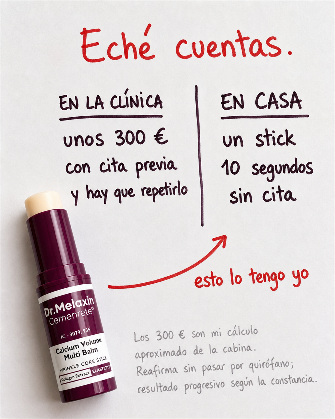 Neriva Facebook ad: Cambié la cabina por un stick