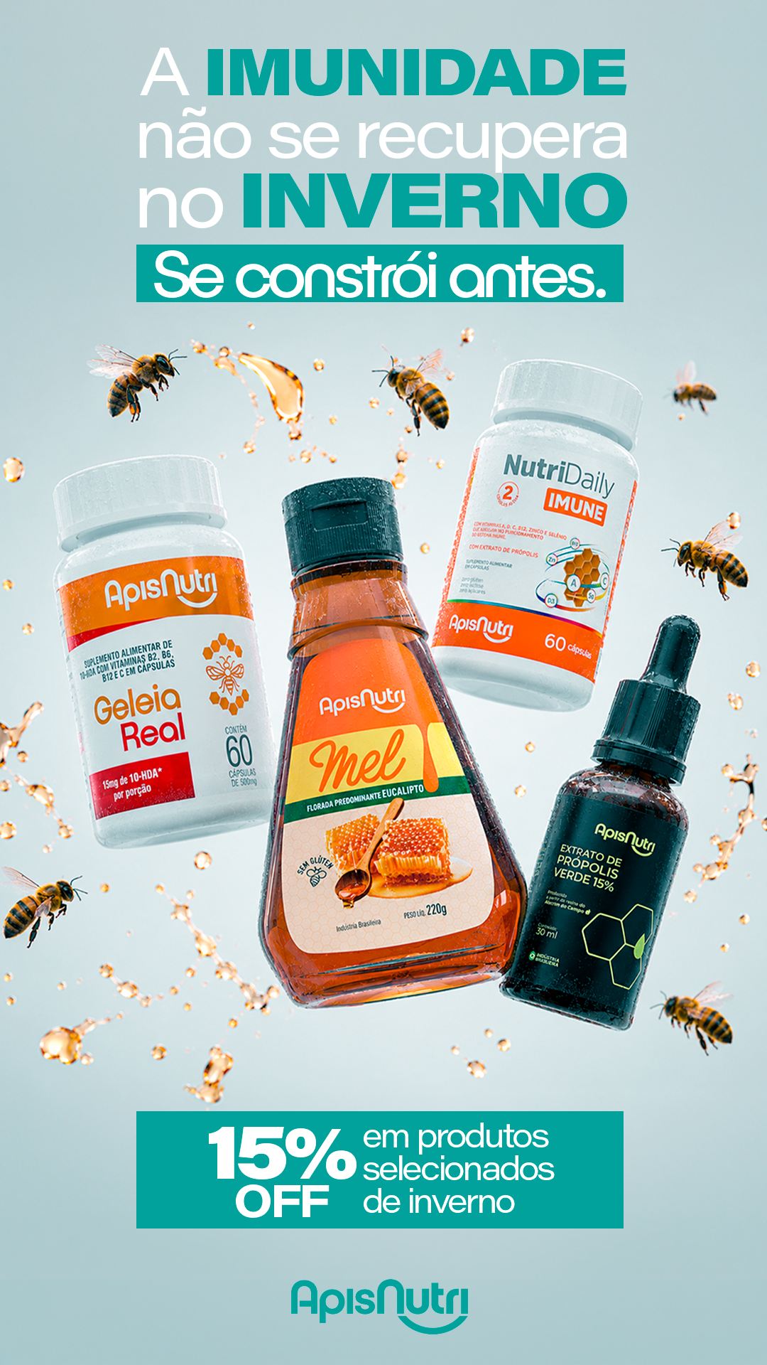 Loja ApisNutri Facebook ad from May 18, 2026