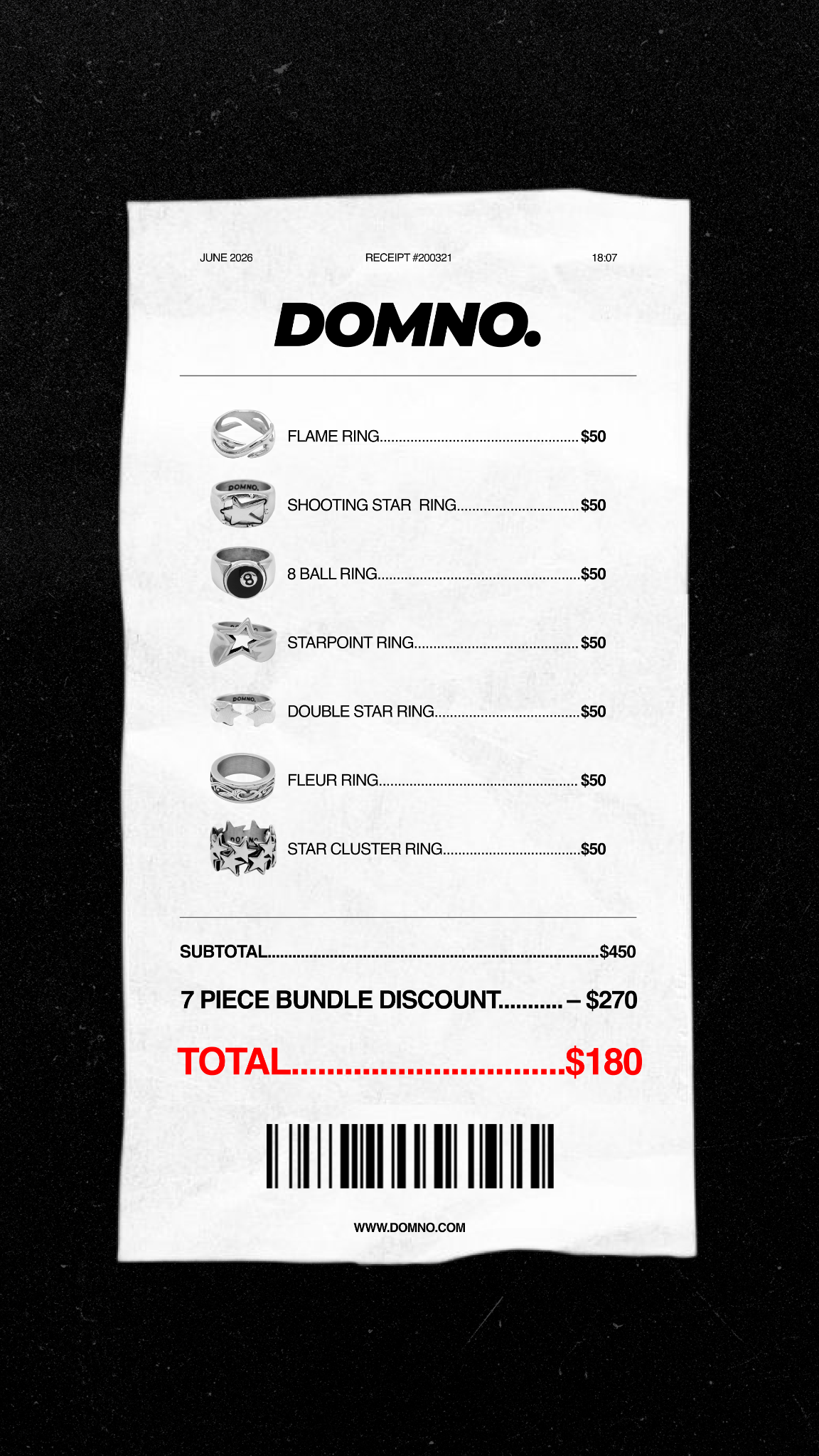 DOMNO. Facebook ad