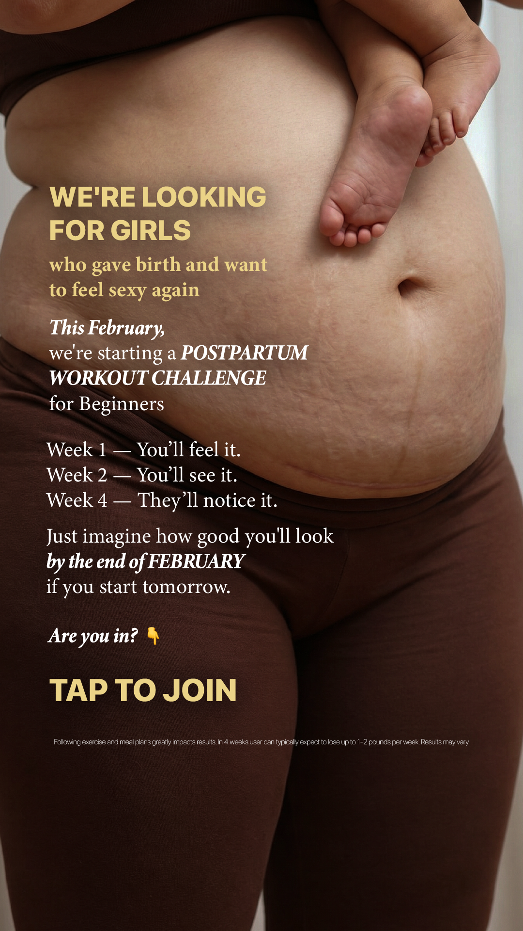 21 Day Challenge Facebook ad