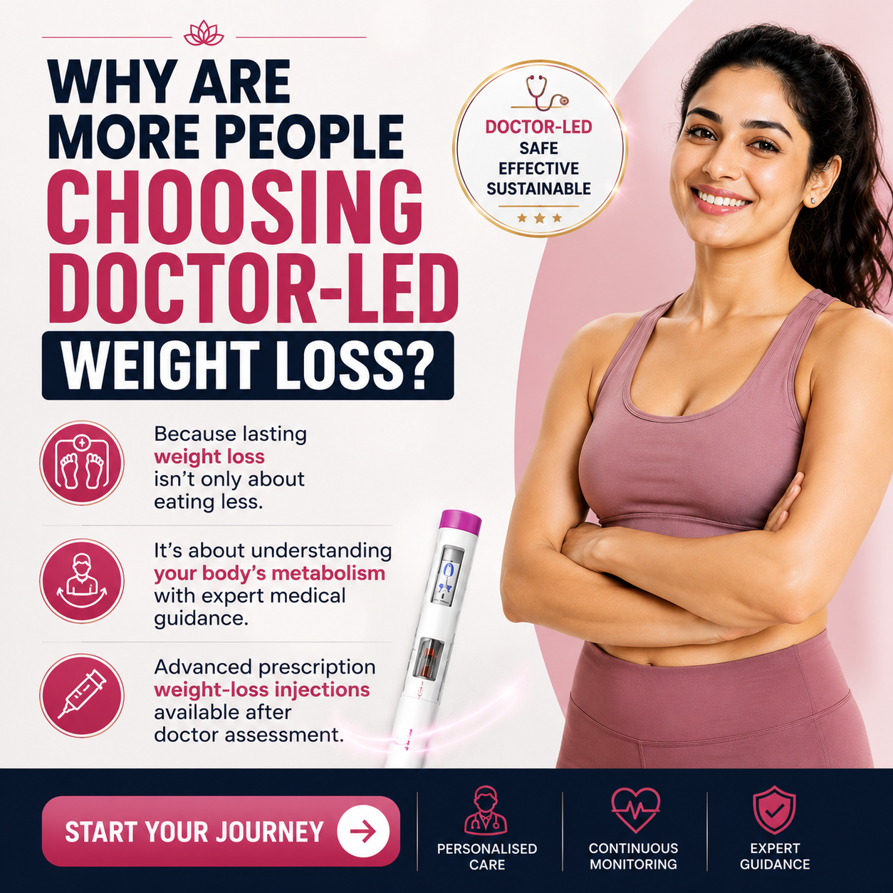 Alora Health Studio Facebook ad: Check Your Eligibility Today