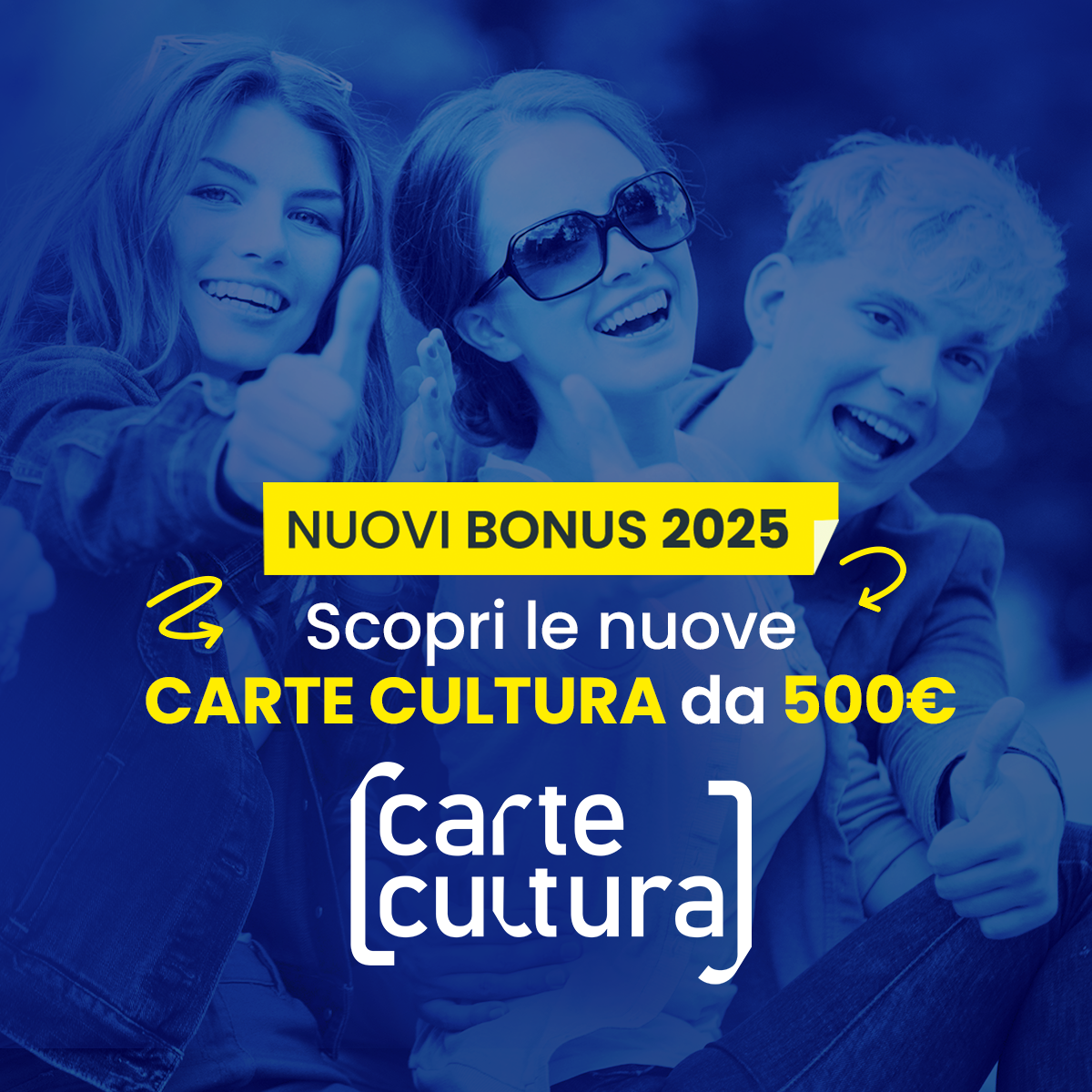 IBS.it Facebook ad: Carte della Cultura Giovani e Merito