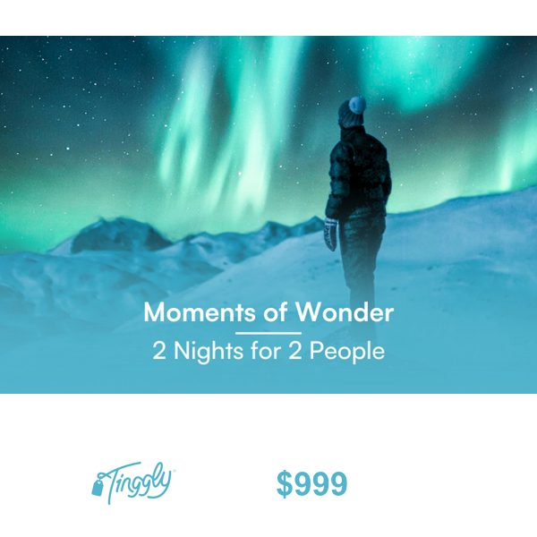 Tinggly - Experience Gifts Facebook ad: Gift panic? No clue what to buy?