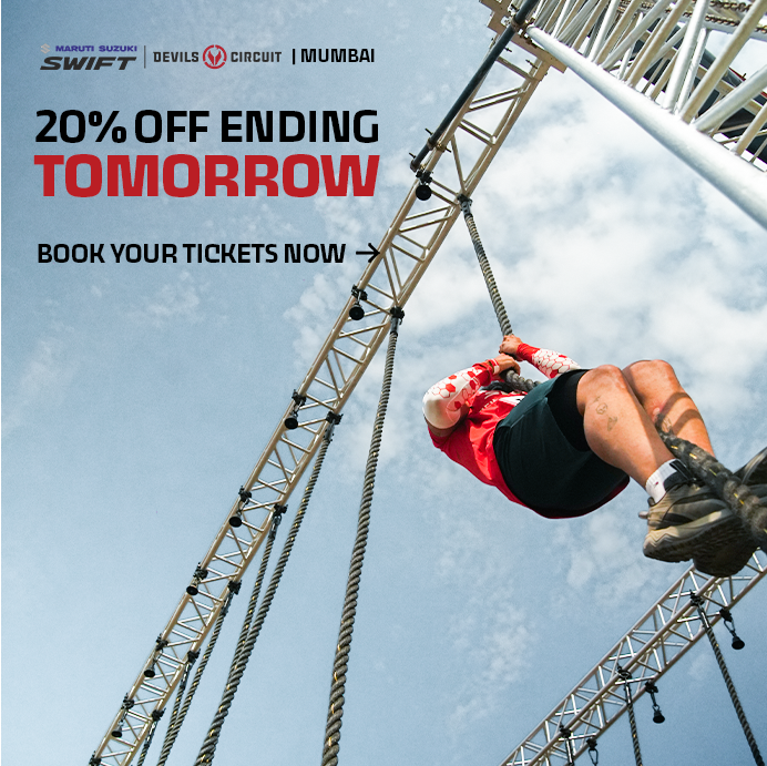 Devils Circuit Facebook ad: 20% Offer Ends Tomorrow | Book Now