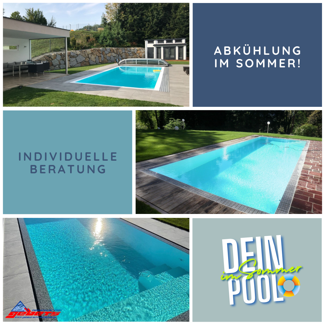 Gebetsroither Pool's Facebook ad: Mit deinem Traumpool in den Sommer