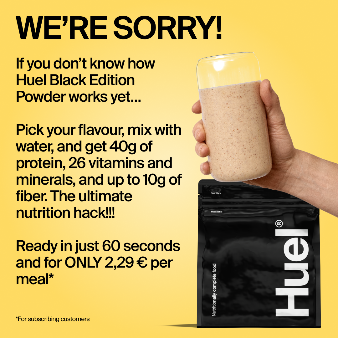 Huel Facebook ad