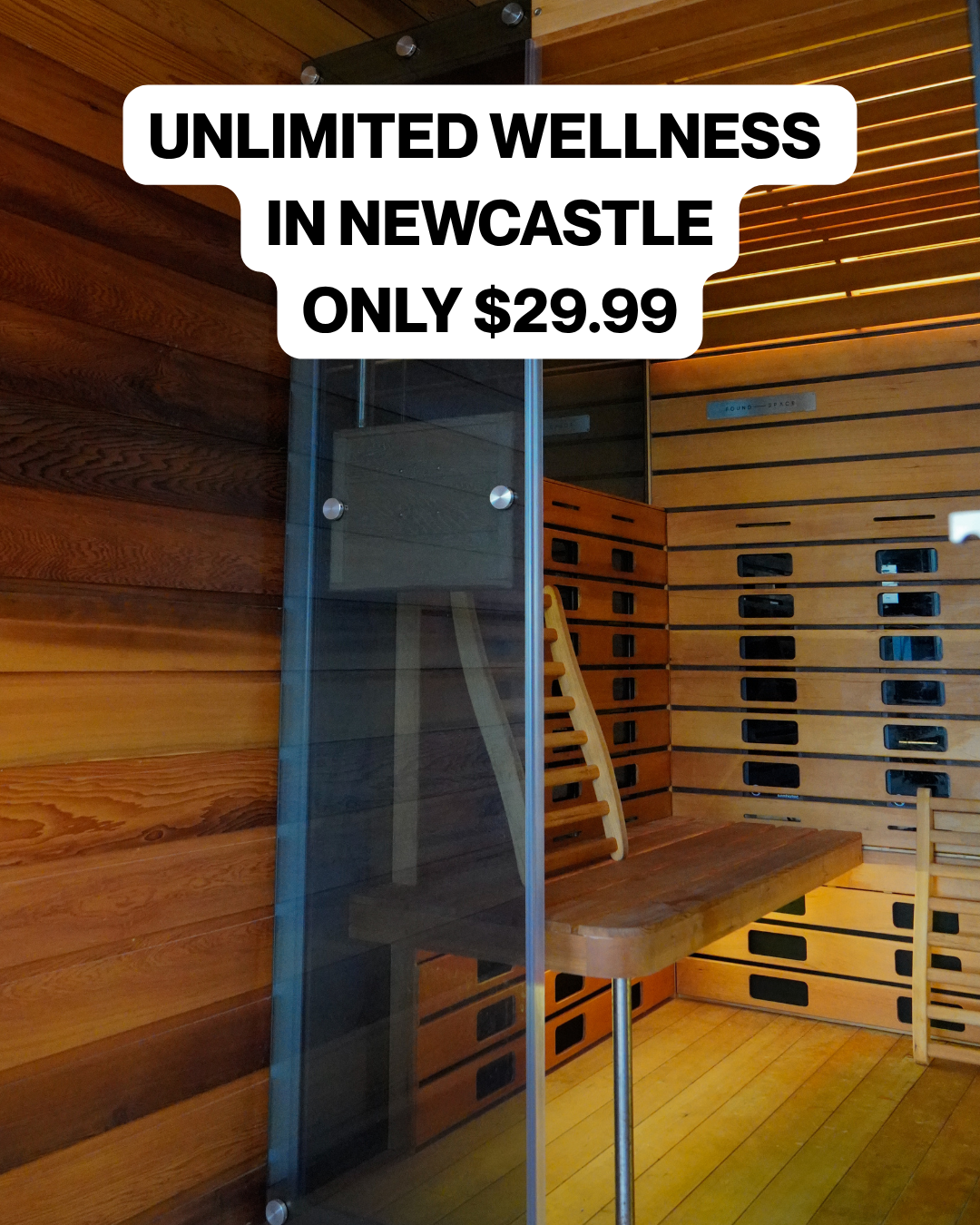 Concrete Gym Facebook ad: $29.99 for unlimited sessions per week