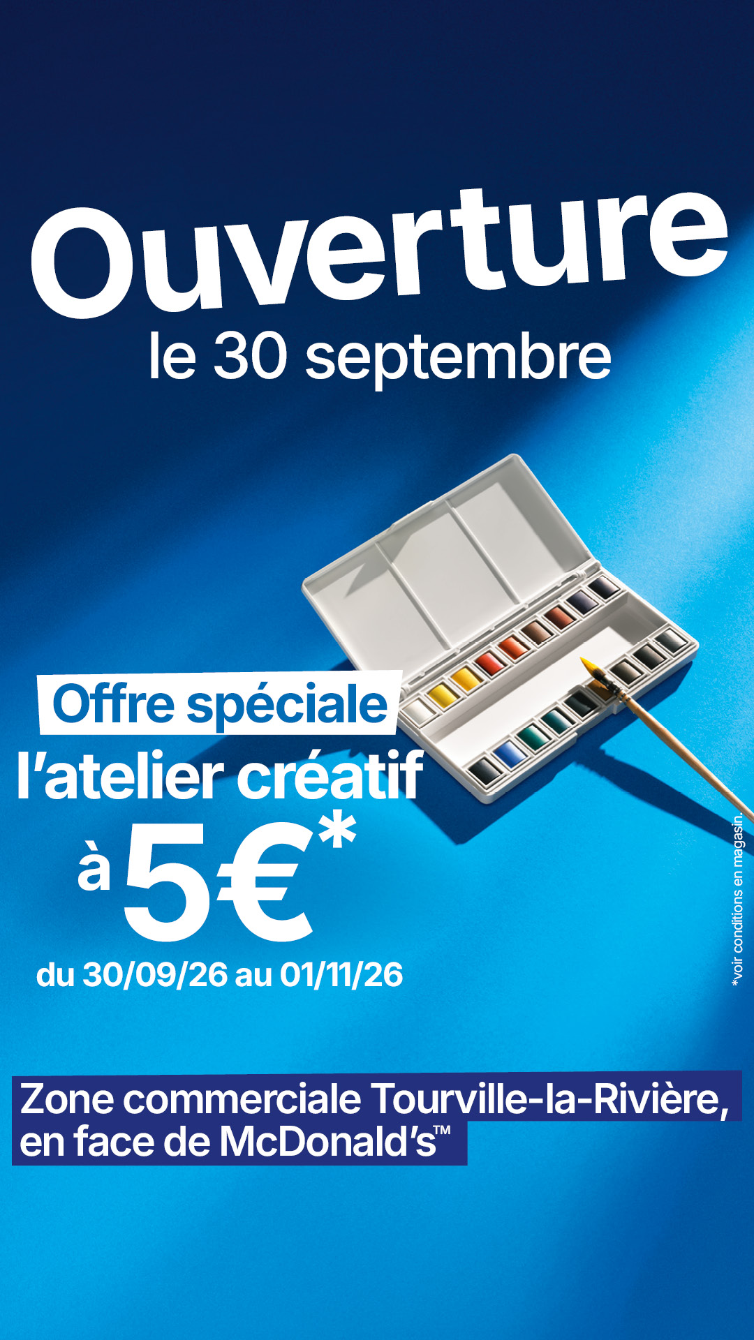 Cultura Facebook ad: Cultura à Tourville
