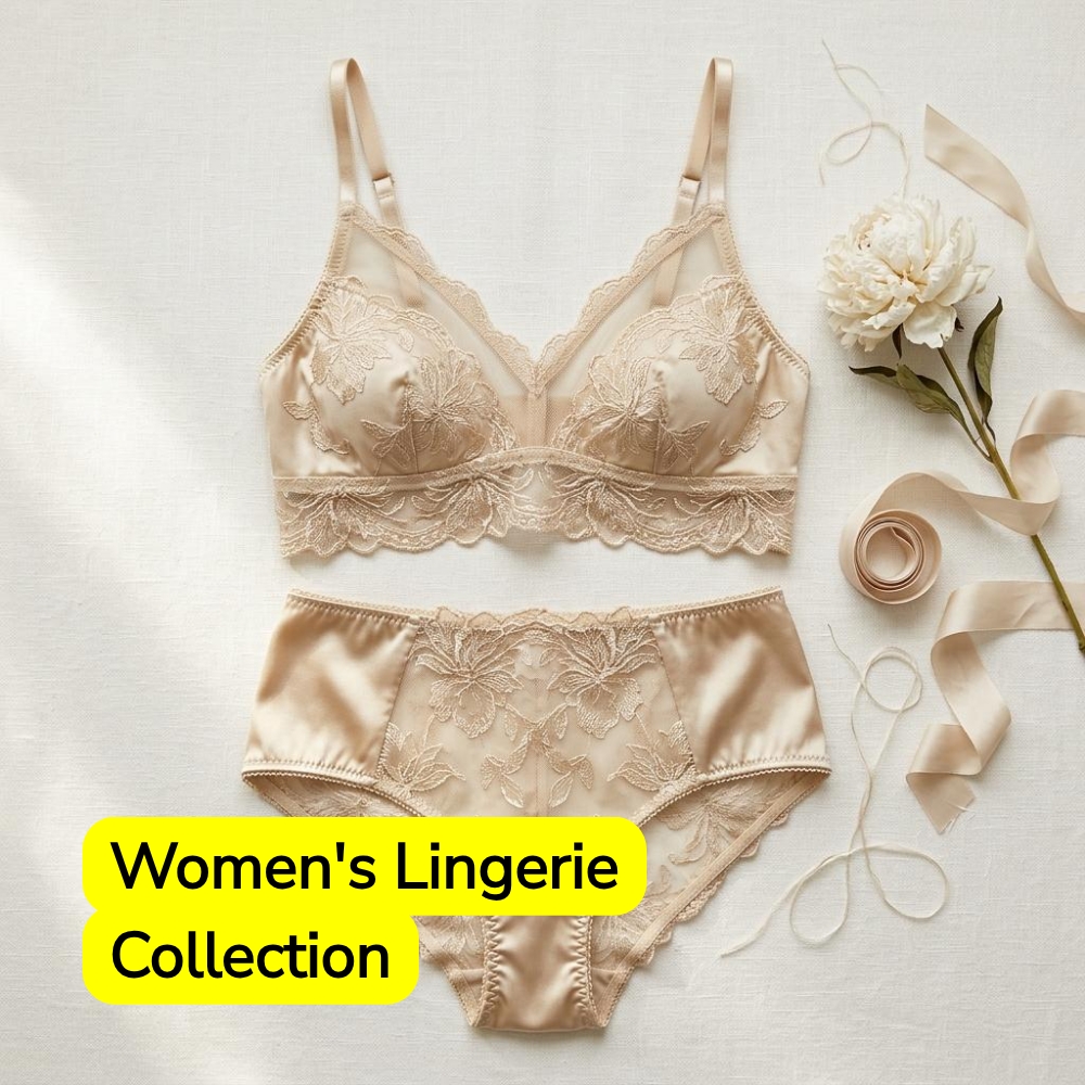 ScoutAnswers Highlights Facebook ad: Women's Lingerie Collection.
