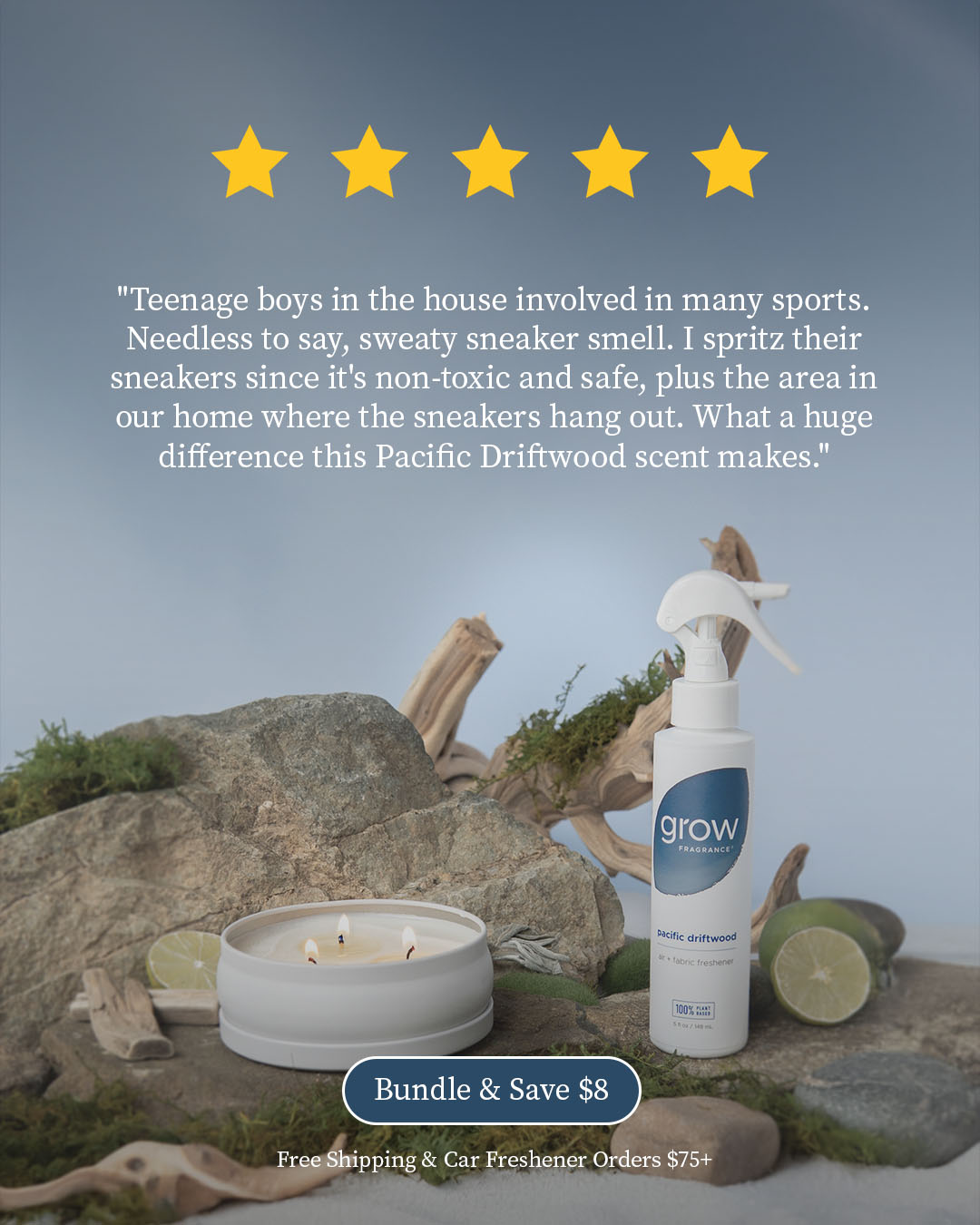 Grow Fragrance Facebook ad