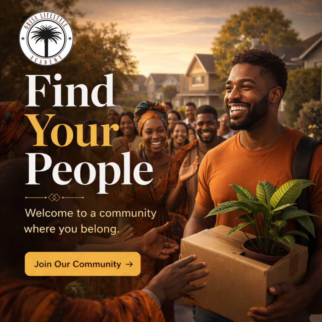 Orisa Lifestyle Academy Facebook ad: You’ve found your people.