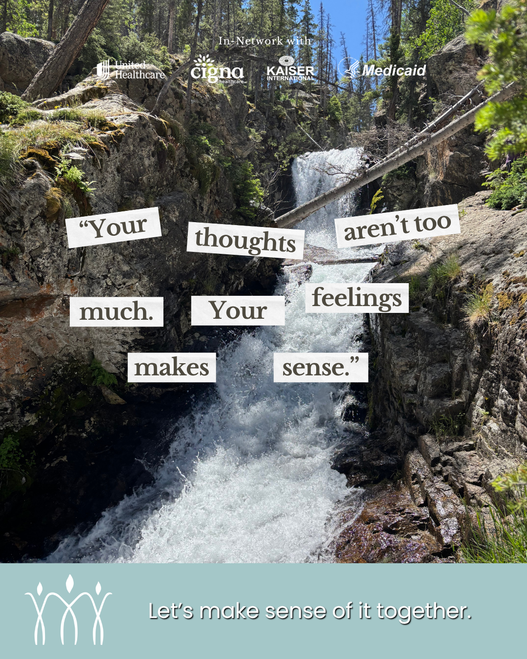 Mountain Vista Psychology PLLC Facebook ad: Start Living With Purpose Again