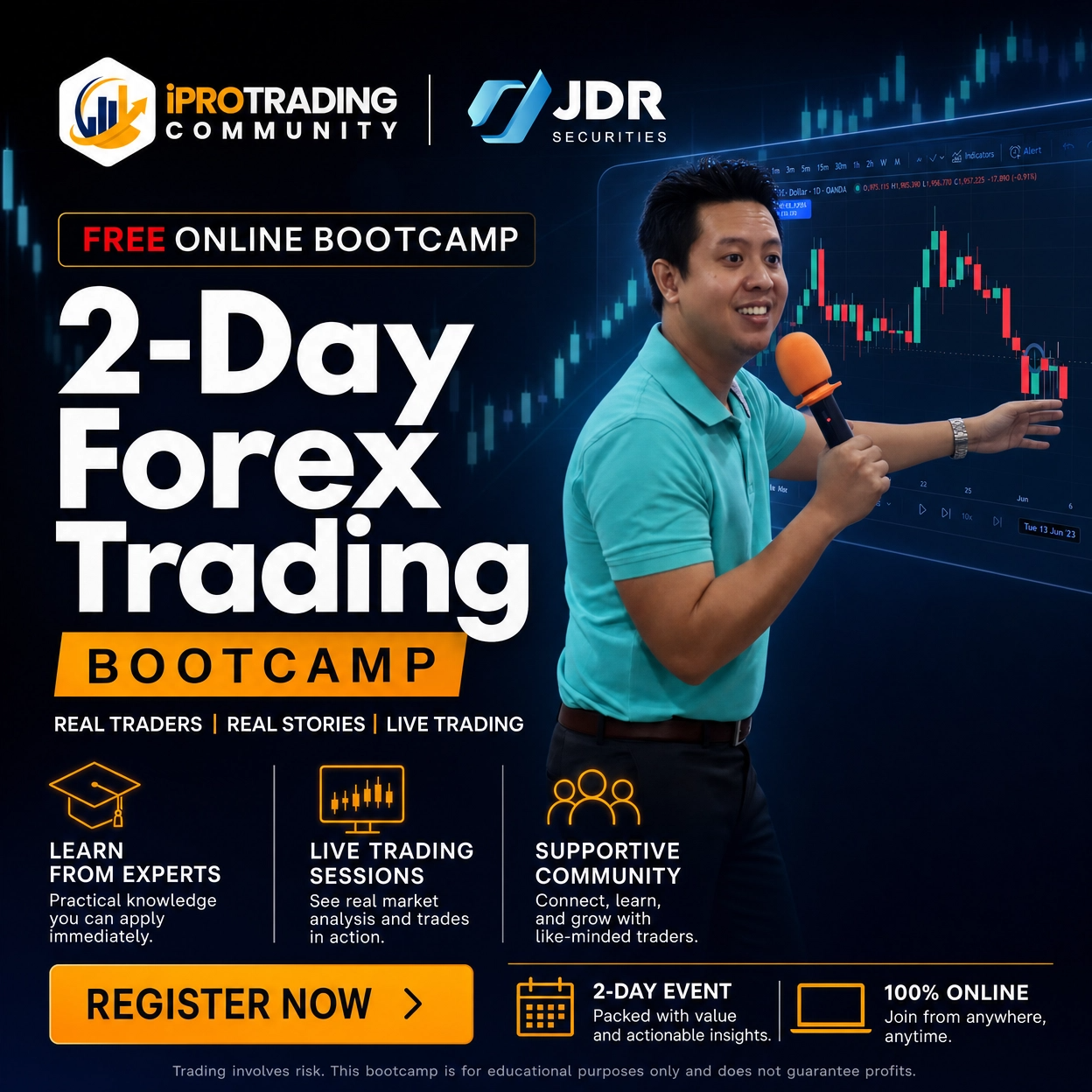 IPRO Trading Community Facebook ad