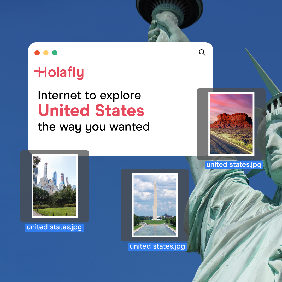 Holafly - English Facebook ad