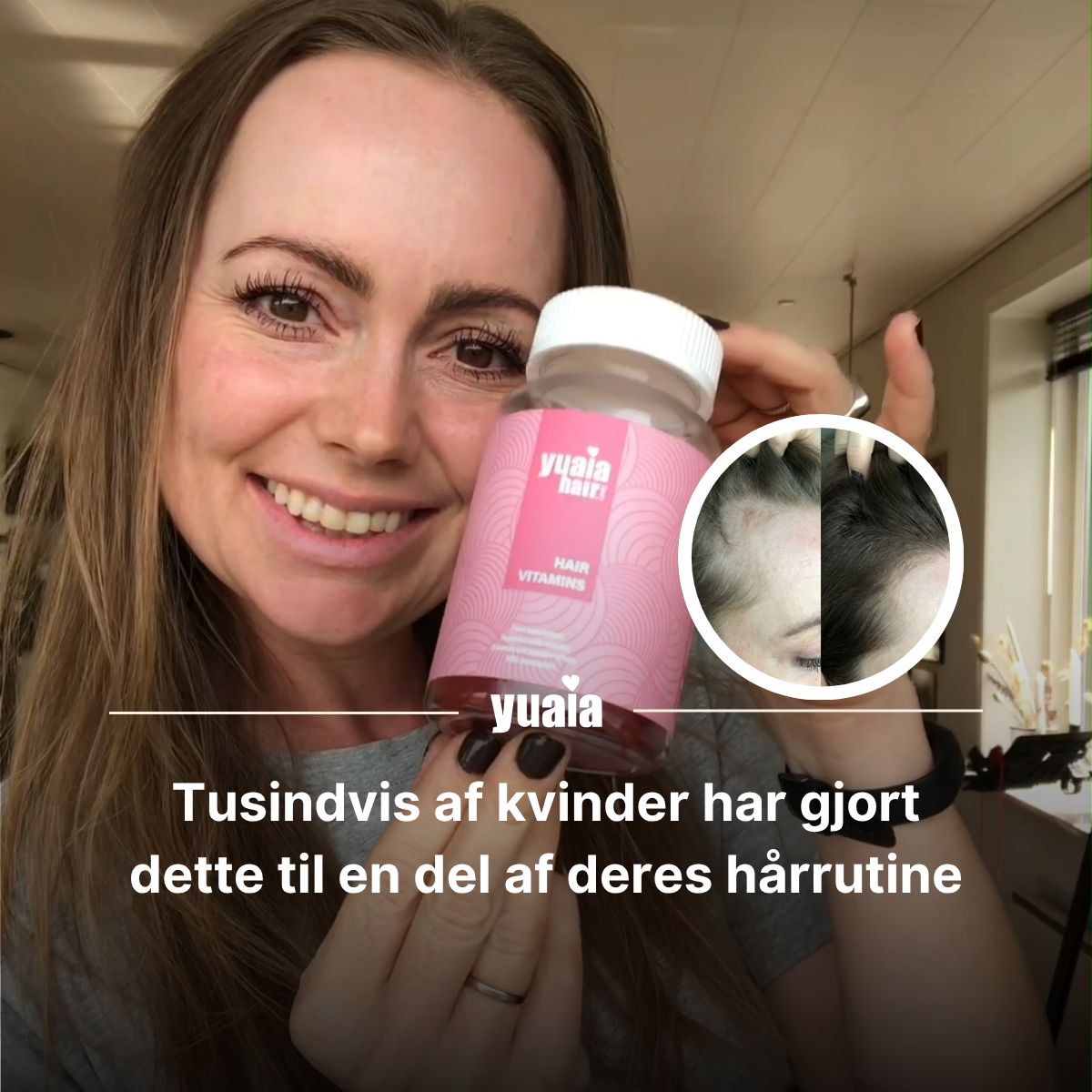 Hårpleje tips Facebook ad