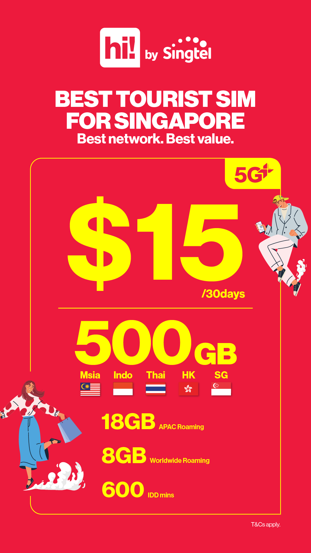 Singtel Facebook ad