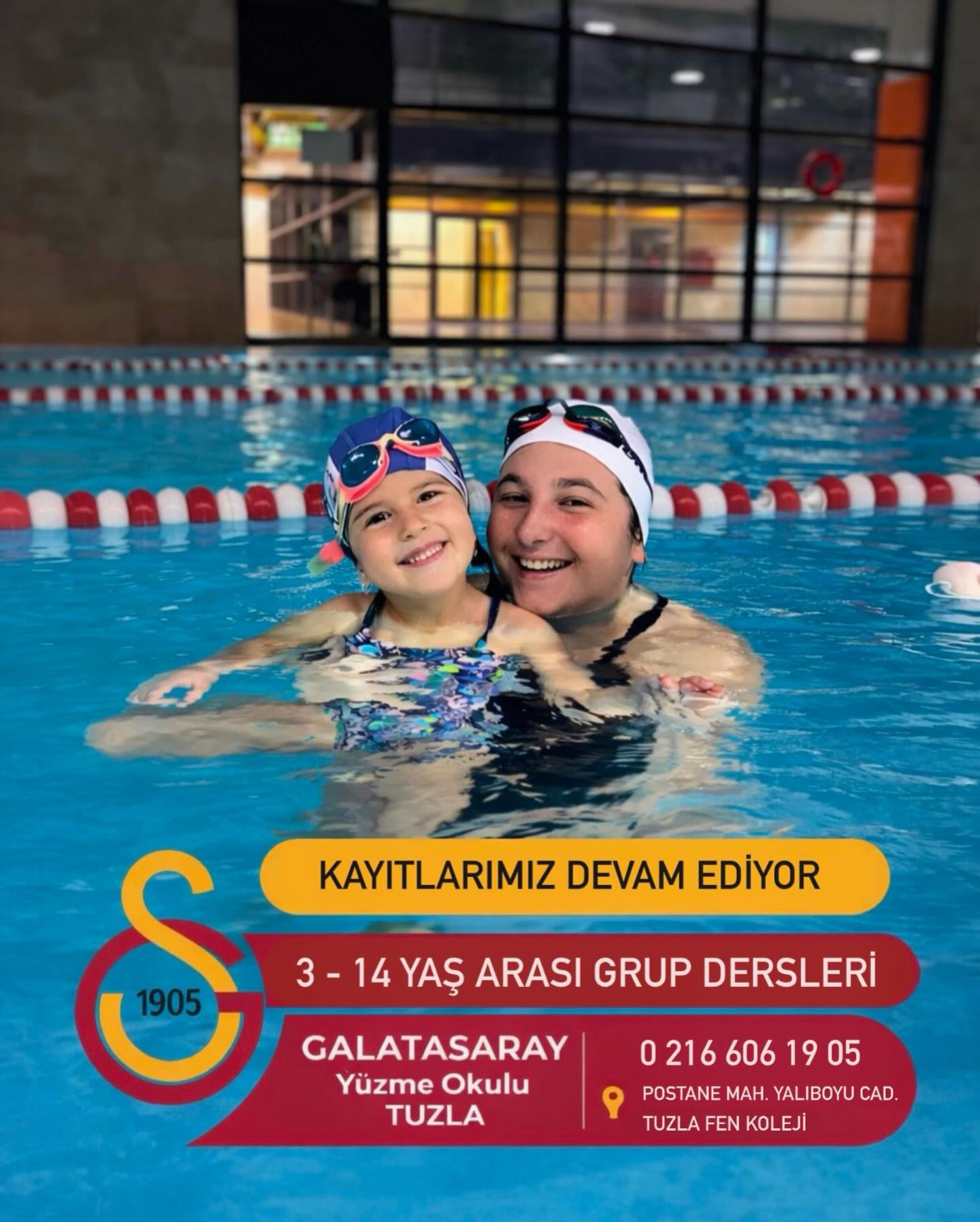 Galatasaray Tuzla Yüzme Facebook ad: 3-14 yaş arası çocuklarımız için hazırladığımız yüzme…