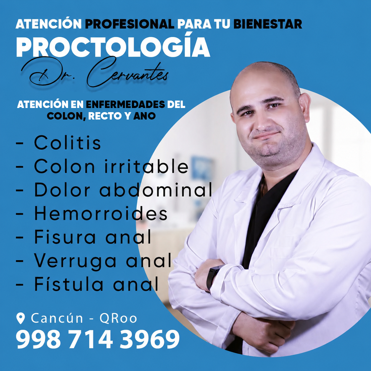 Dr. Cervantes Facebook ad: Agenda tu consulta