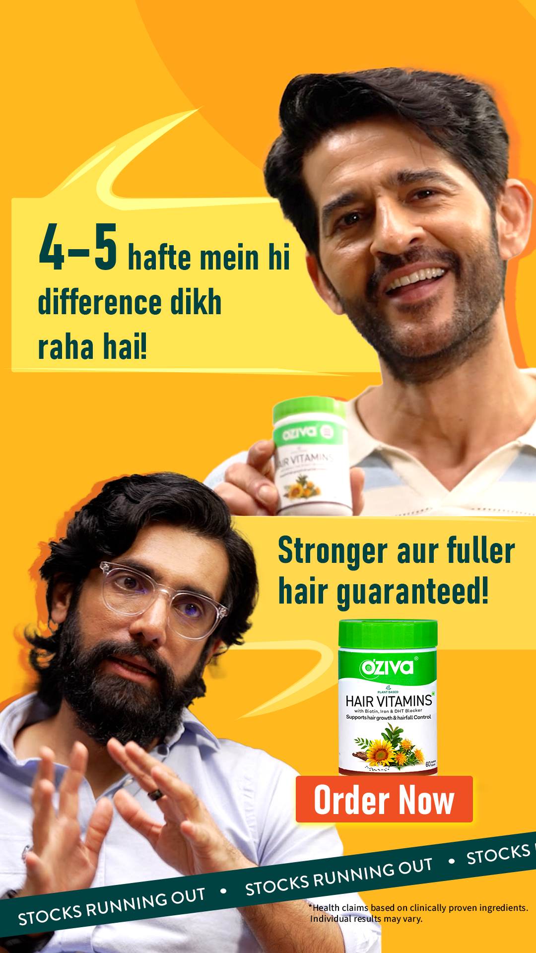 OZiva Facebook ad