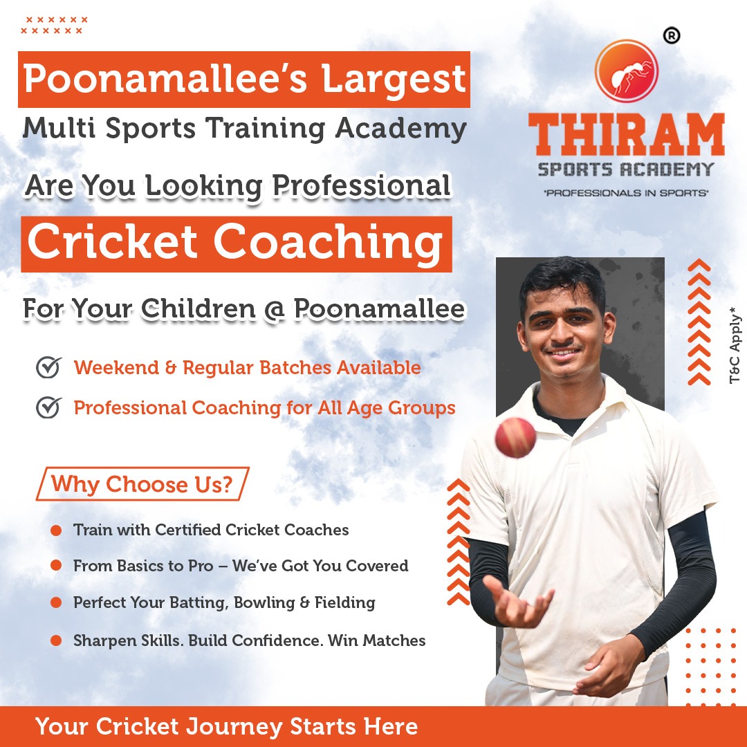 Thiram Sports Academy Facebook ad