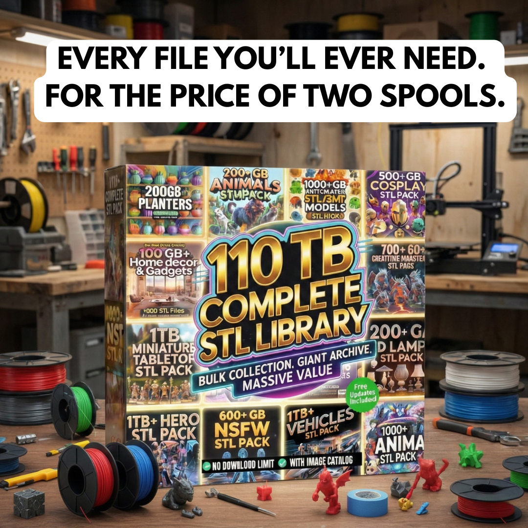 STL FILES VAULT Facebook ad