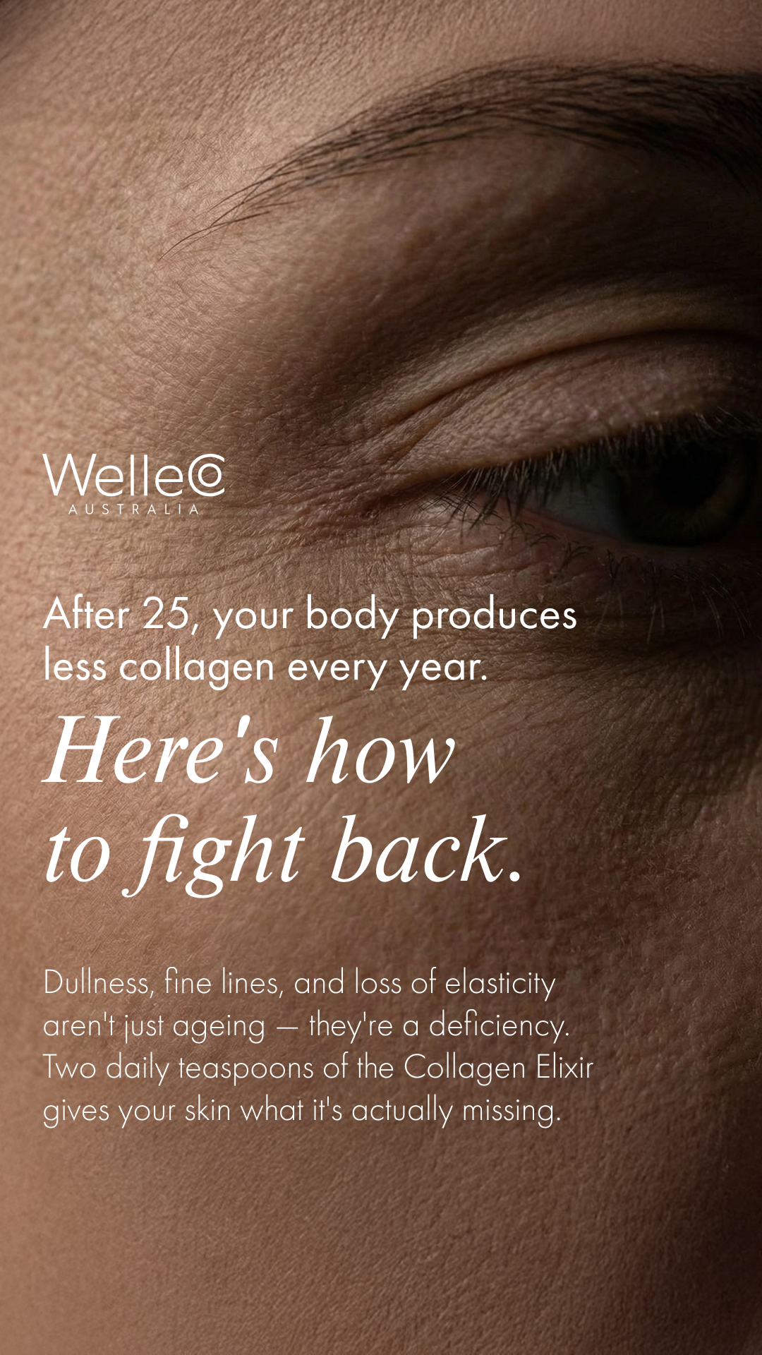 WelleCo Facebook ad
