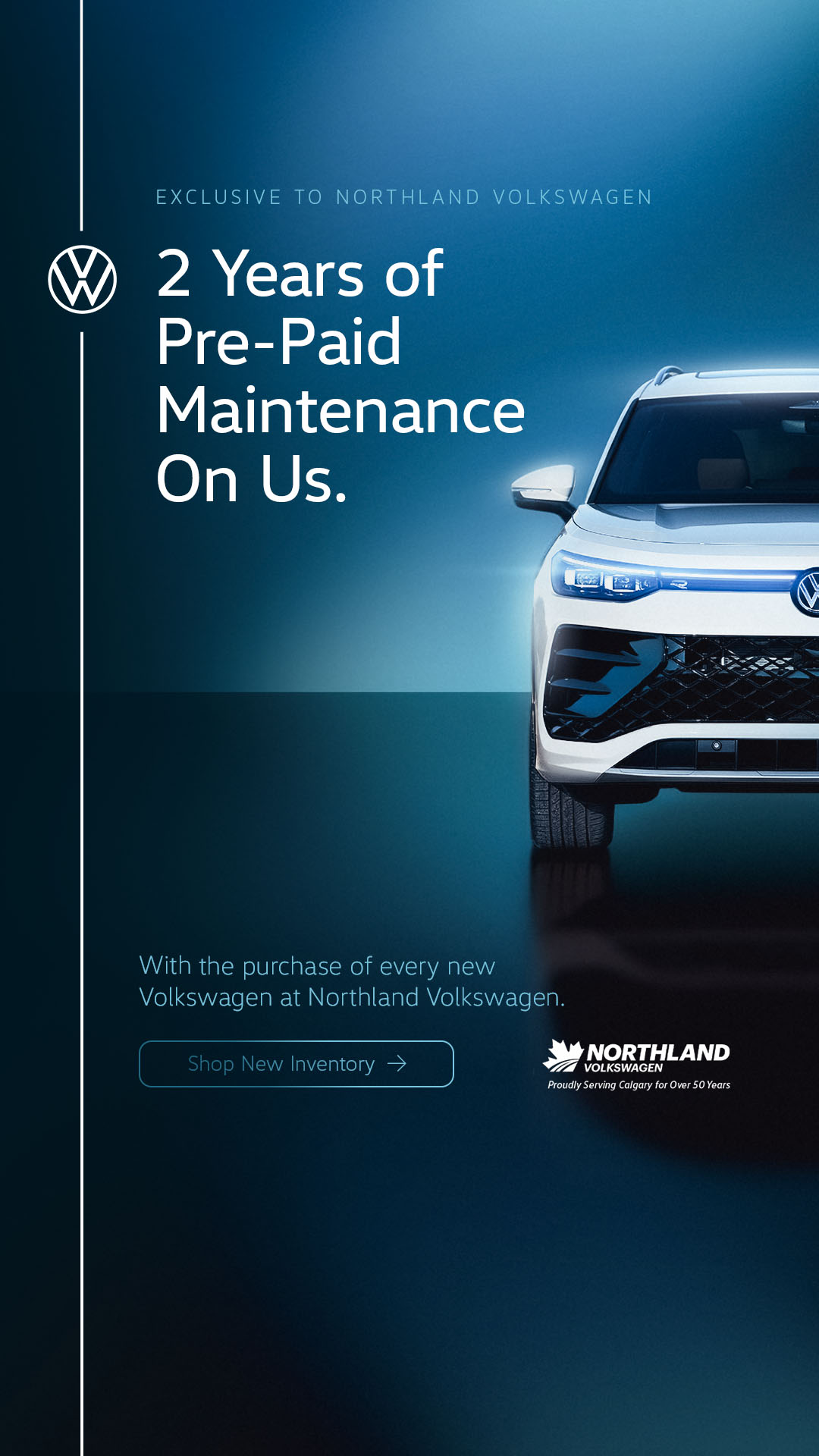 Northland Volkswagen Facebook ad