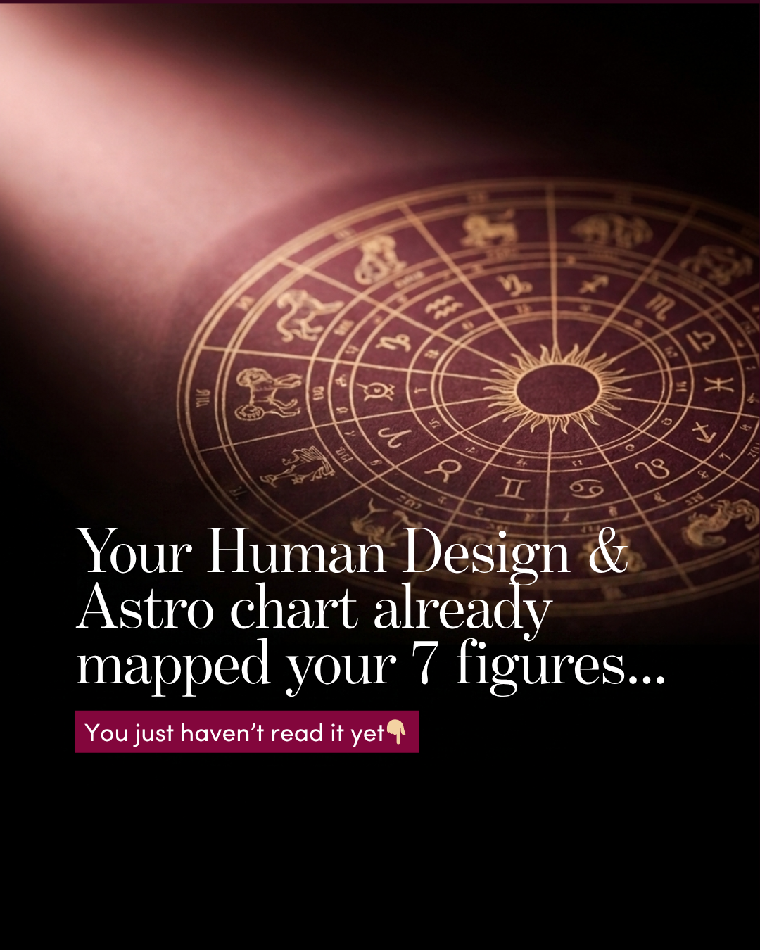 Karla Maree - Feminine Biz Mentor + Human Design & Astro Strategy Facebook ad