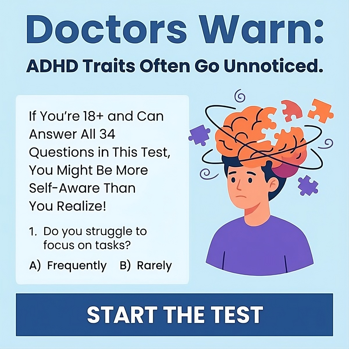Personality Test: Created by Experts  Facebook ad