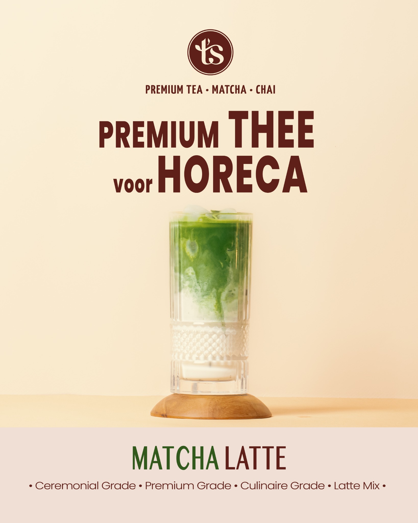 T's Teabar & Loose Leaf Tea Facebook ad: Bied uw klanten een luxe thee-ervaring met T's Tea!