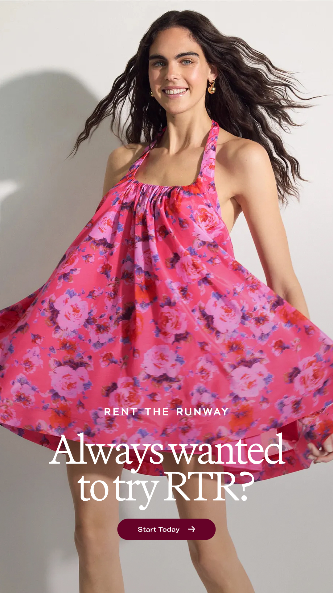 Rent The Runway Facebook ad