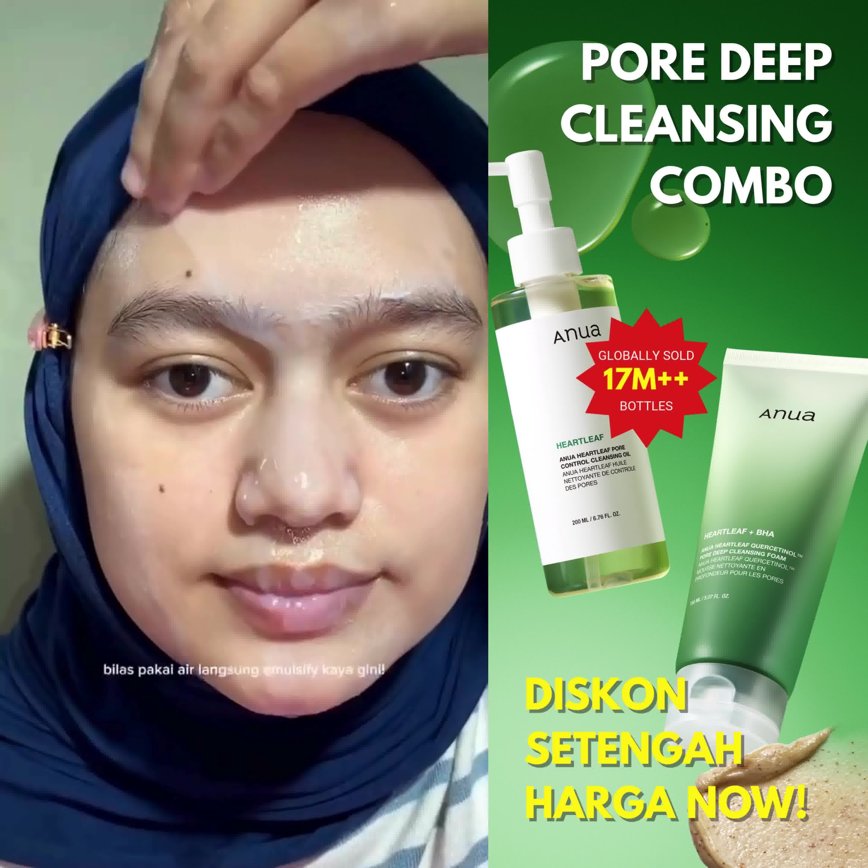 ANUA Indonesia Facebook ad: HARGA TERMURAH HANYA HARI INI