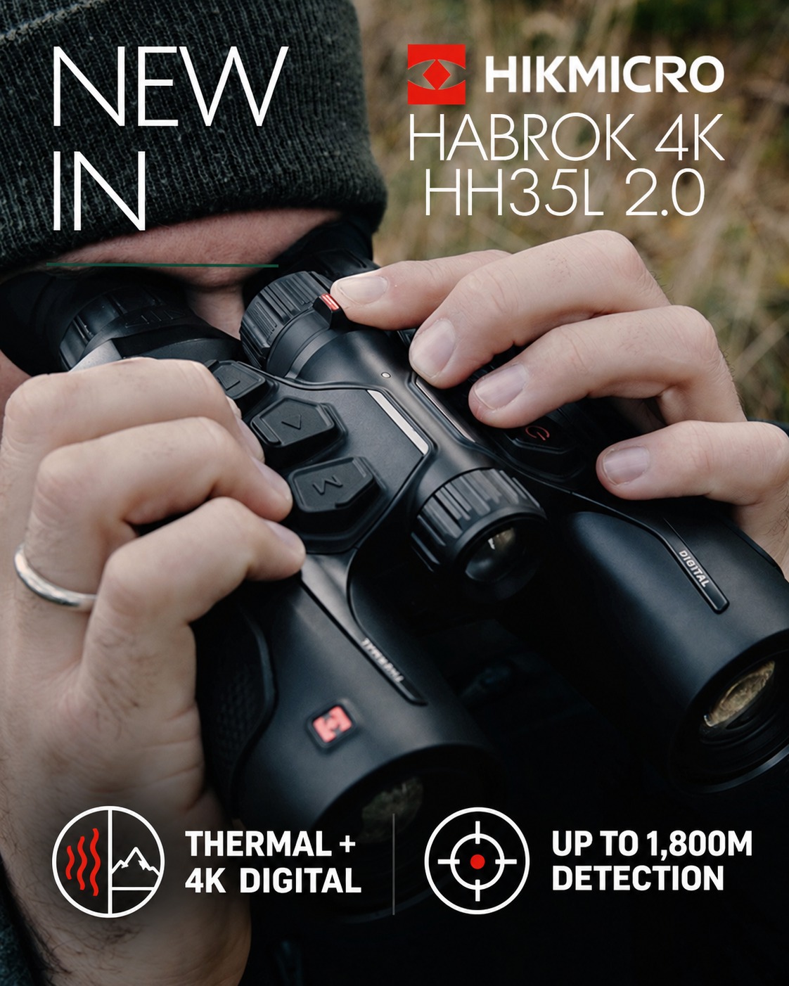 Scott Country International Facebook ad: NEW IN: HIKMICRO HABROK 4K 2.0 HH35L.