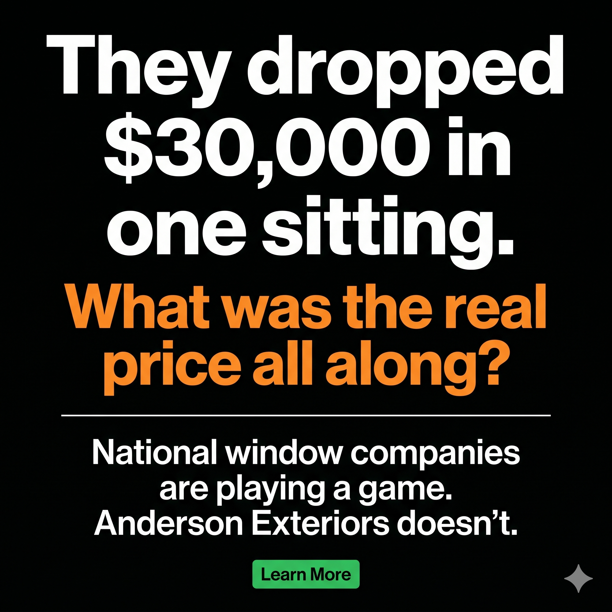 Anderson Exteriors LLC Facebook ad from Jun 12, 2026