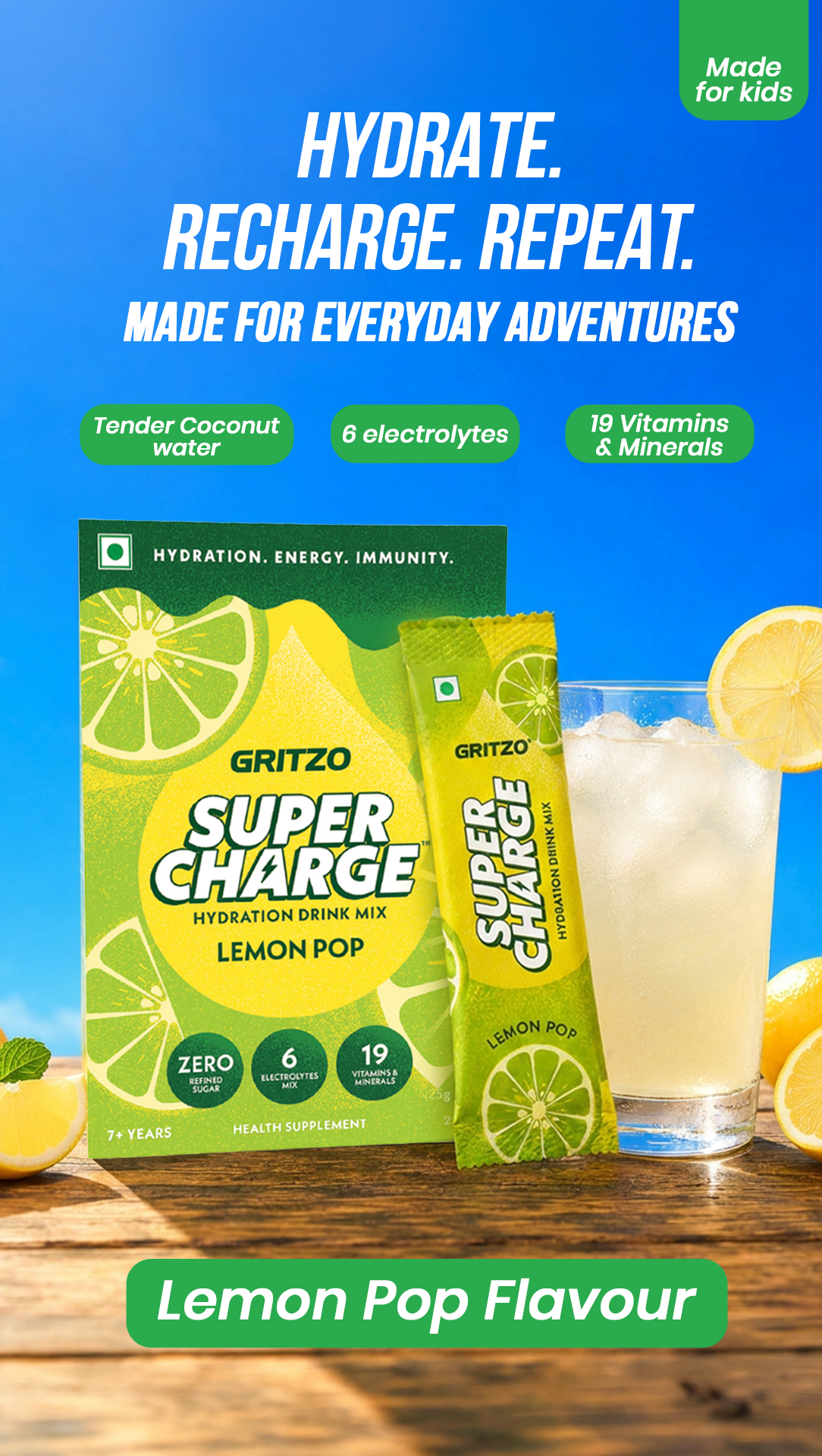Gritzo - Personalized Nutrition For Your Child Facebook ad