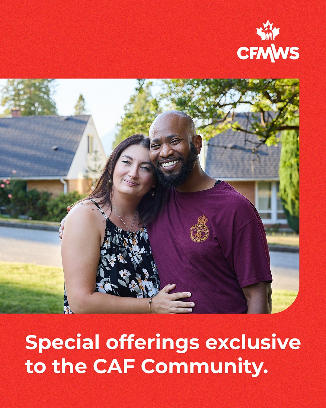 Canadian Forces Morale & Welfare Services - CFMWS Facebook ad: The CF One Member Appreciation App puts exclusive…