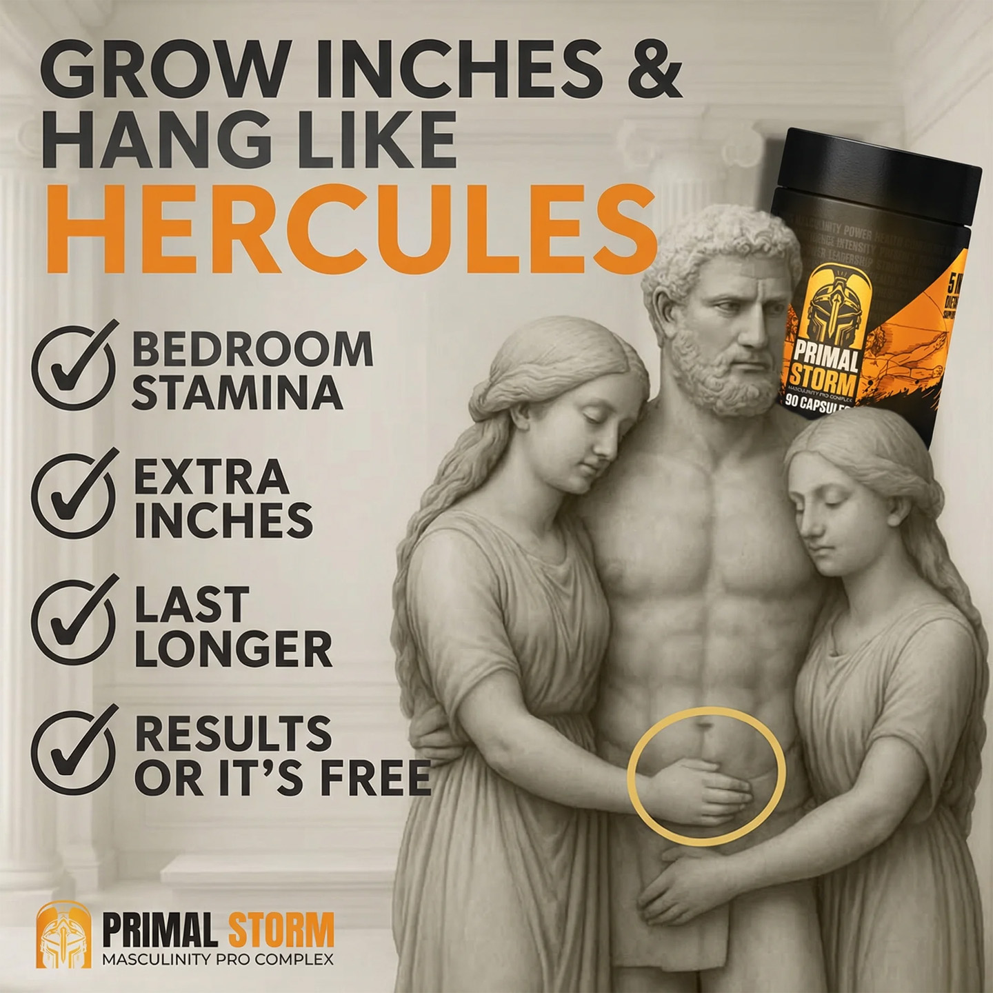 Primal-Storm Facebook ad