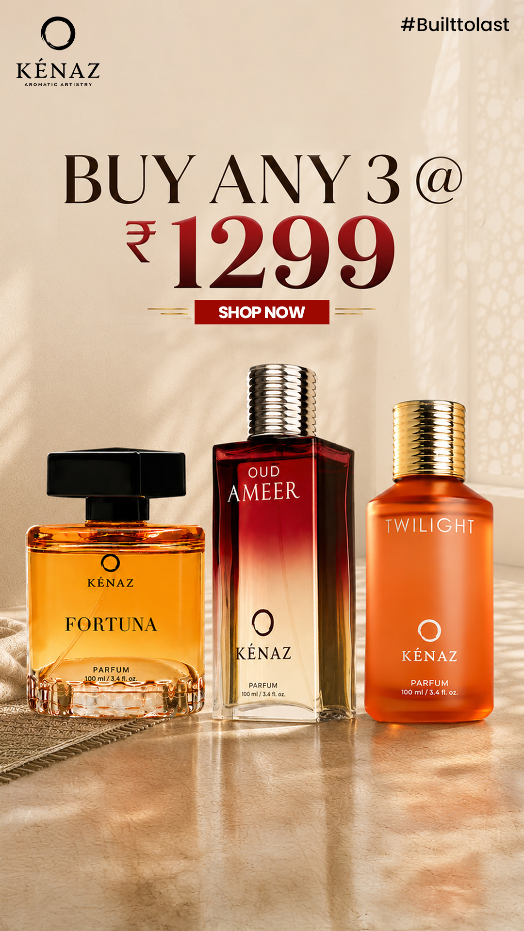Kenaz India Facebook ad