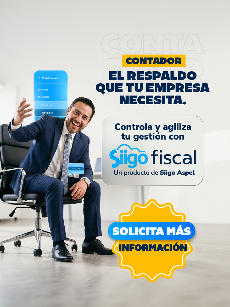 Siigo Aspel Facebook ad: SIIGO Fiscal: respaldo, confianza y control
