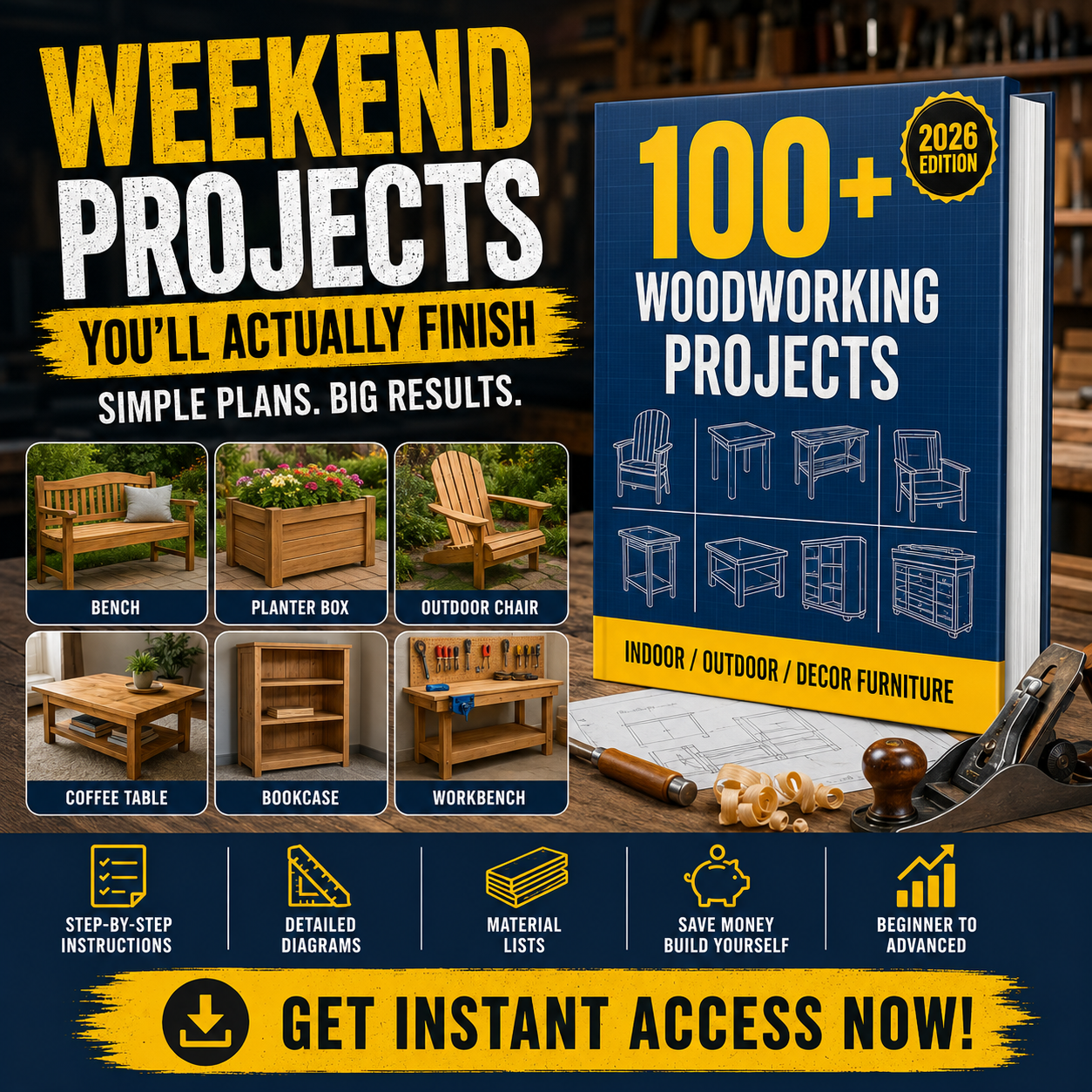 Master Crafts DIY Facebook ad